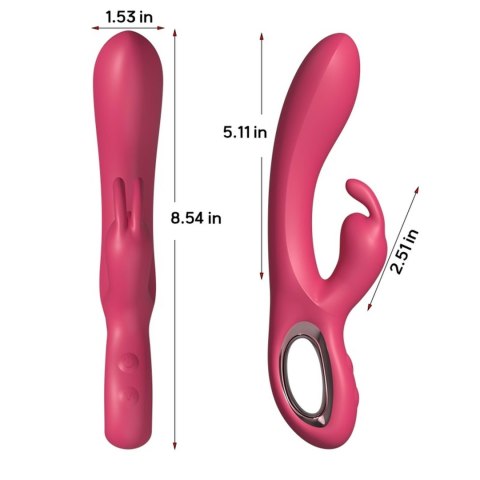 Wibrator króliczek B Series Cute różowy silikonowy wodoodporny