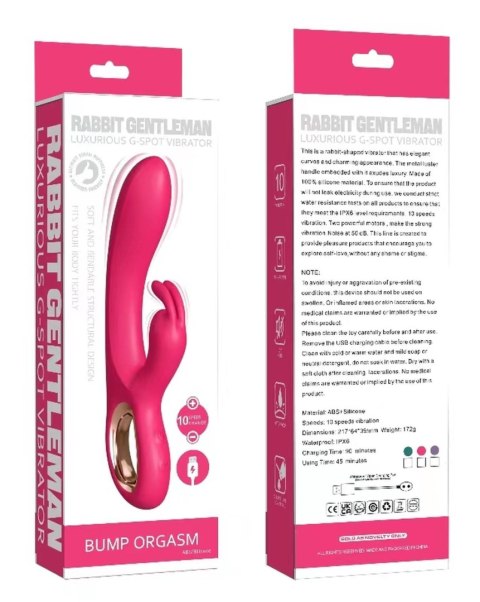 Wibrator króliczek B Series Cute różowy silikonowy wodoodporny