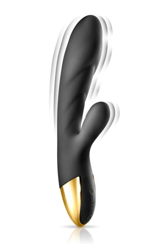 Wibrator króliczek Black Empire Heat My Queen 2 podgrzewany czarny USB