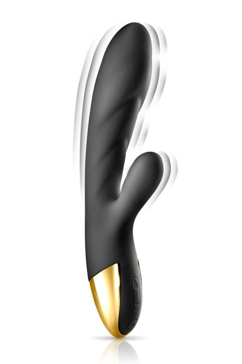 Wibrator króliczek Black Empire Heat My Queen 2 podgrzewany czarny USB