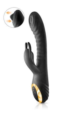 Wibrator króliczek My Maharani Black Empire silikonowy USB 22,5 cm