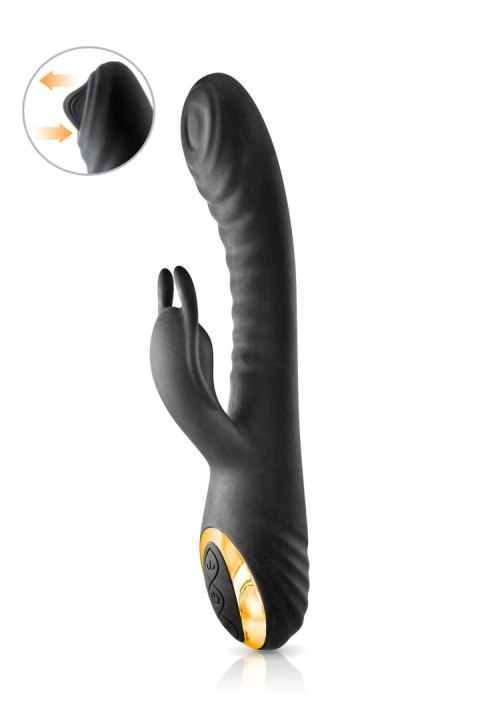 Wibrator króliczek My Maharani Black Empire silikonowy USB 22,5 cm