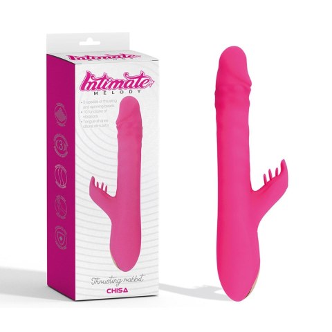 Wibrator króliczek Thrusting Rabbit Intimate Melody silikonowy 25 cm