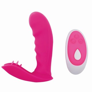 Bezpaskowy strap-on wibrujący Intimate Melody silikonowy 12 cm