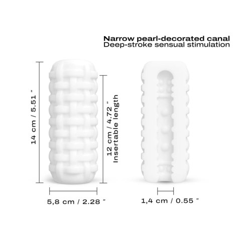 Masturbator ciasny z perełkami Dorcel Cup