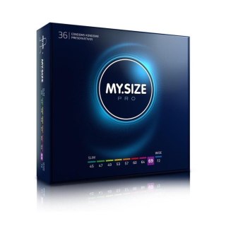 Prezerwatywy cienkie XXL MY.SIZE PRO 69 transparentne