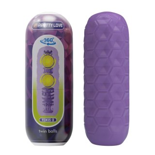 Masturbator Pretty Love VenusX z podwójnymi kulkami