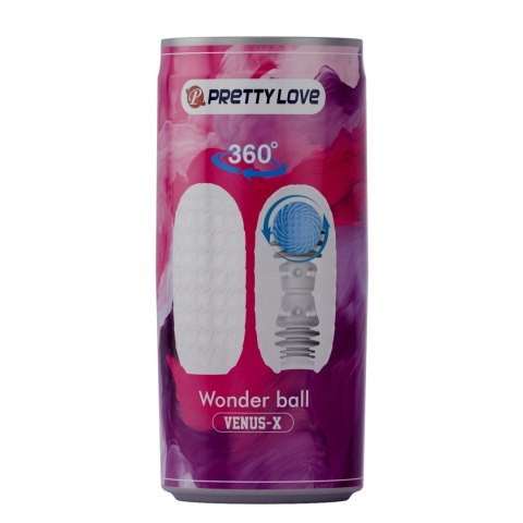 Masturbator jajkowy z kulką Pretty Love Wonder Ball Venus X
