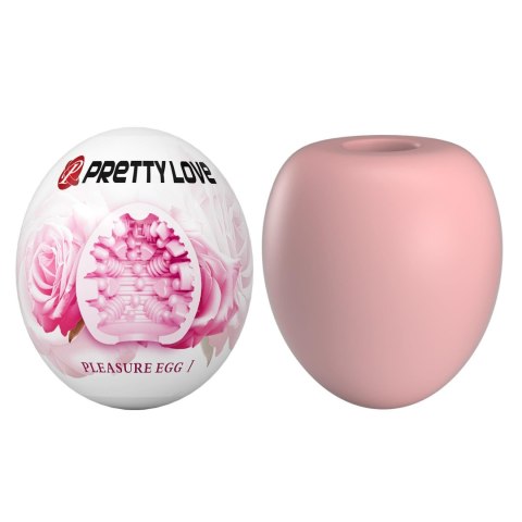 Masturbator ręczny Pretty Love Pleasure Egg I elastyczny realistyczny
