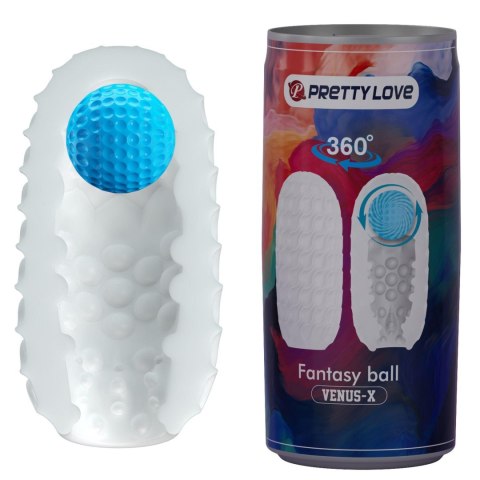 Masturbator z magiczną kulką Pretty Love VENUSX
