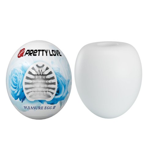 Realistyczny elastyczny masturbator Pretty Love Pleasure Egg III