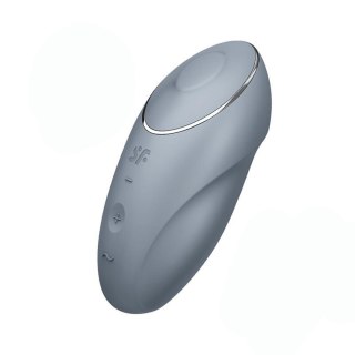 Stukający wibrator Satisfyer Tap & Climax 1 niebieskoszary USB