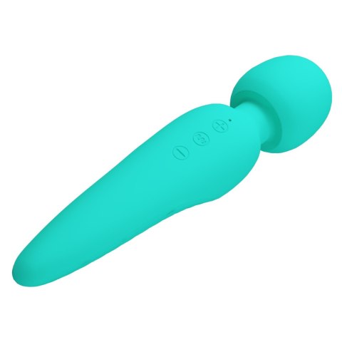 Stymulator łechtaczki Pretty Love Meredith zielony silikonowy wodoodporny