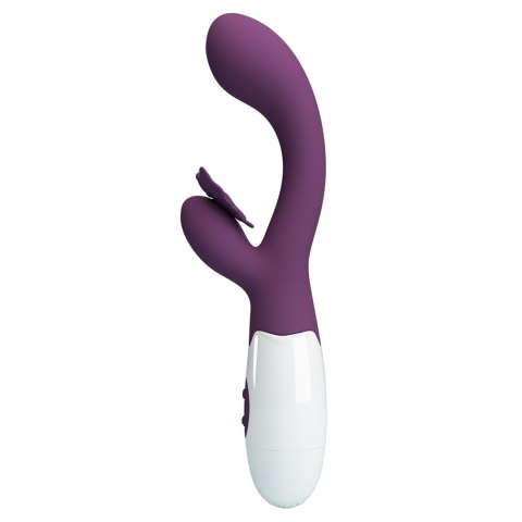 Wibrator króliczek Pretty Love Butterfly Kiss fioletowy 30 funkcji