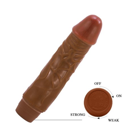 Wibrator realistyczny Baile Barbara Jeff 19 cm wielostopniowy