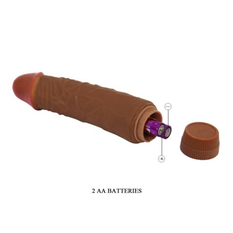 Wibrator realistyczny Baile Barbara Jeff 19 cm wielostopniowy