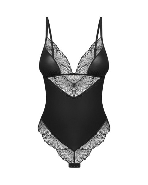 Body Obsessive Lobellis czarne z koronką XL/2XL