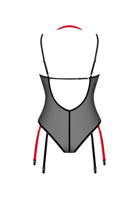 Body erotyczne Obsessive Glandez czarne M/L
