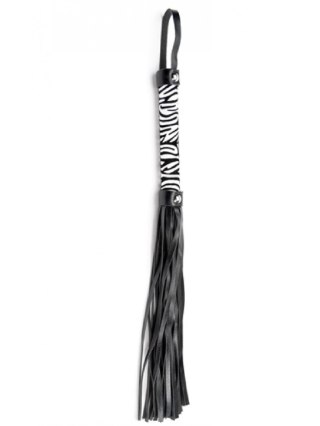 Flogger klasyczny biały pantera mały Argus 45 cm