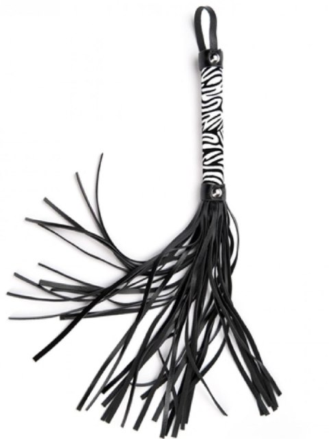 Flogger klasyczny biały pantera mały Argus 45 cm