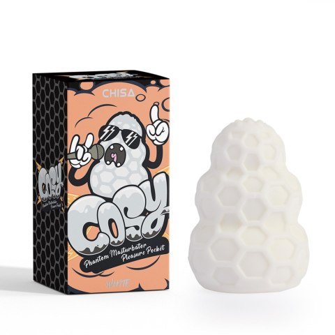 Masturbator TPE Phantom Cosy biały