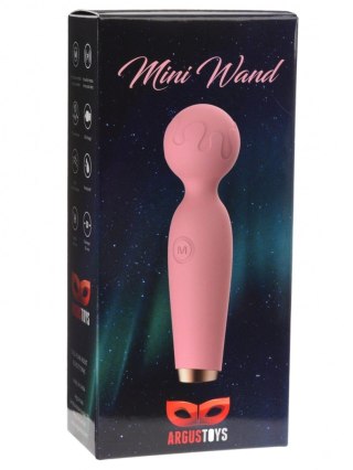 Mini masażer silikonowy Argus różowy USB 15 cm