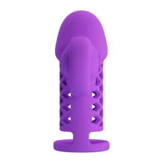 Przedłużka na penisa Romance stymulator łechtaczki 10 wibracji USB