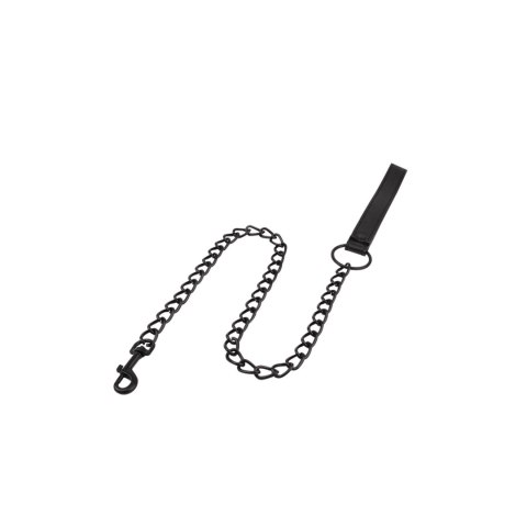 Smycz BDSM z łańcuchem metalowym Fierce Euphoria 80 cm