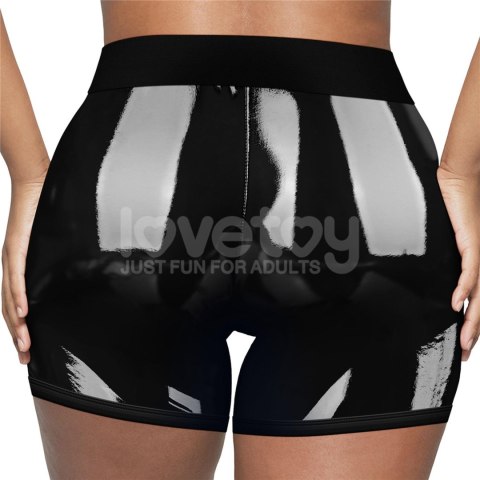 Szorty do strap on Chic Lovetoy czarne talia 81 89 cm