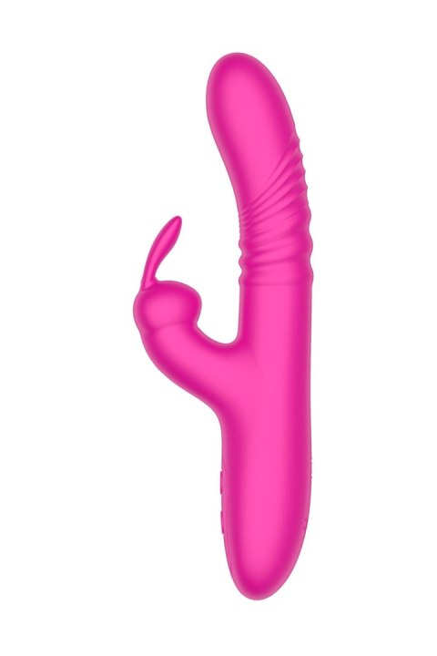 Wibrator króliczek B Series Cute silikonowy różowy USB wodoodporny