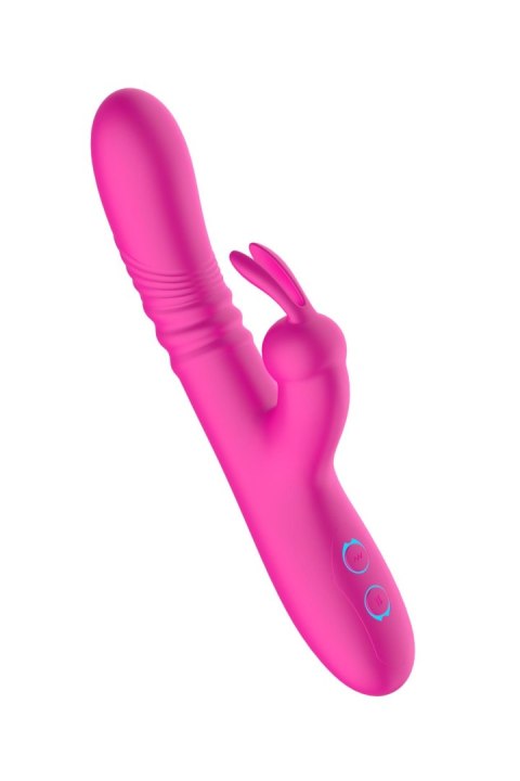 Wibrator króliczek B Series Cute silikonowy różowy USB wodoodporny