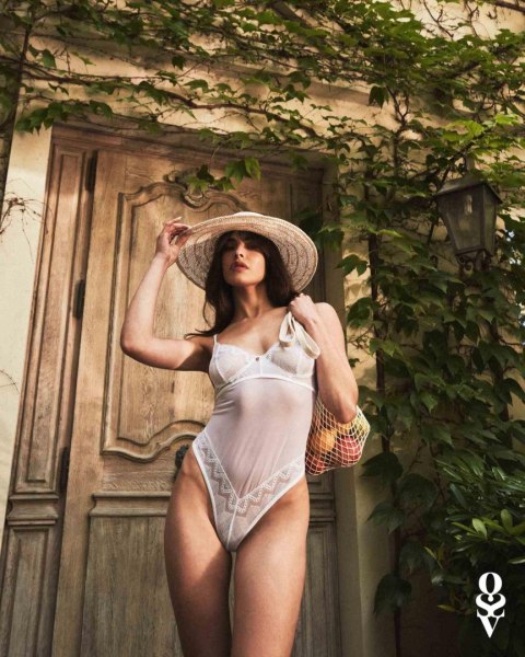 Body Alissium Obsessive białe XL/2XL
