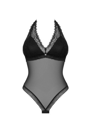 Koronkowe czarne body Medilla Obsessive XL/2XL