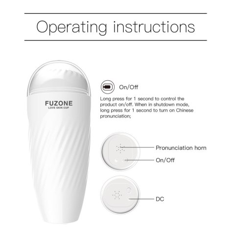 Sensoryczny masturbator wibrujący USB B-Series Lyla