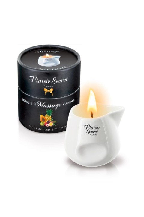 Świeca do masażu egzotyczne owoce Plaisir Secret 80ml