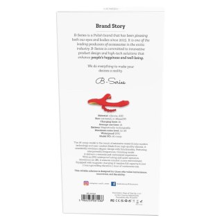 Wibrator Luxe 9 funkcji stukania i wibracji USB 24 cm