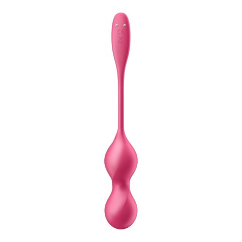 Wibrujące silikonowe kulki miłości Satisfyer Love Birds 2 z aplikacją