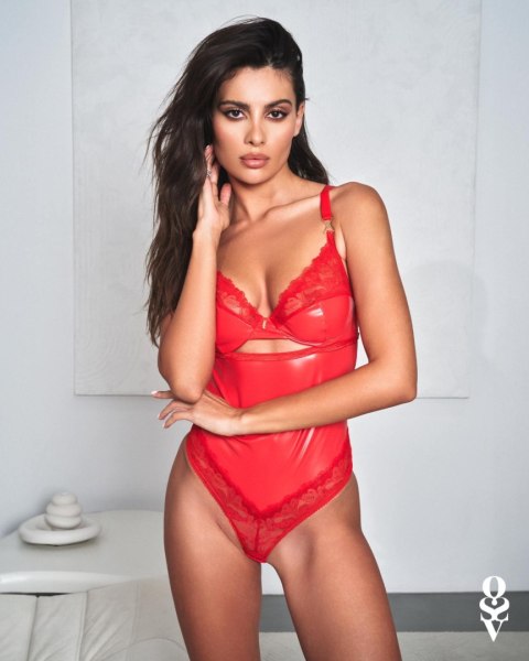 Body Aliosa Obsessive czerwone L/XL