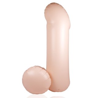 Gigantyczny nadmuchiwany penis S-Line 140 cm wodoodporny
