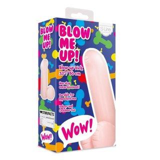 Gigantyczny nadmuchiwany penis S-Line 80 cm wodoodporny