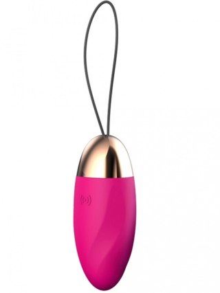 Jajko wibrujące Argus 10 trybów USB magenta