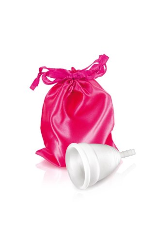Kubeczek menstruacyjny Yoba biały S silikonowy 70 mm
