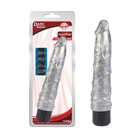 Realistyczny wibrator Pleasure Ranger srebrny DarkMuscle 22,5 cm