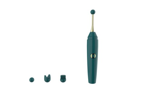 Stymulator silikonowy z 3 końcówkami B Series Magic USB 10 funkcji