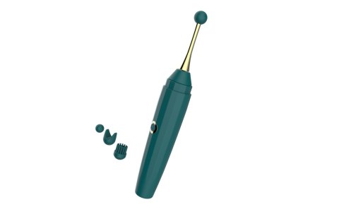Stymulator silikonowy z 3 końcówkami B Series Magic USB 10 funkcji