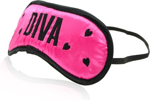 Delikatna maska na oczy Fetish Fever Diva różowa
