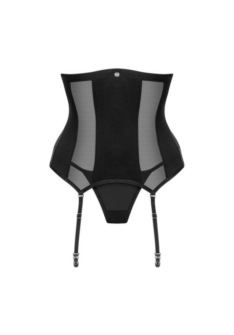 Gorset i stringi Chic Amoria Obsessive czarne XS/S