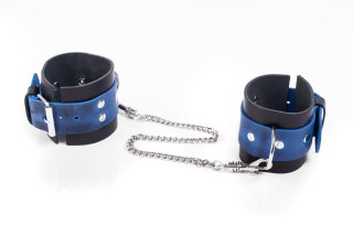 Kajdanki Crazy Horse niebieskie Whips Collection małe