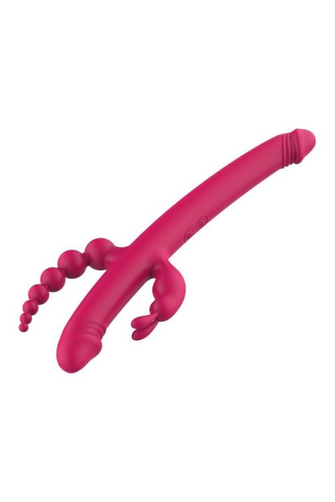 Wibrator Dream Toys Essentials Anywhere Pleasure Vibe różowy 40 cm USB