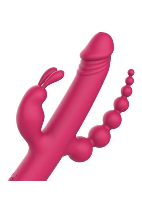 Wibrator Dream Toys Essentials Anywhere Pleasure Vibe różowy 40 cm USB